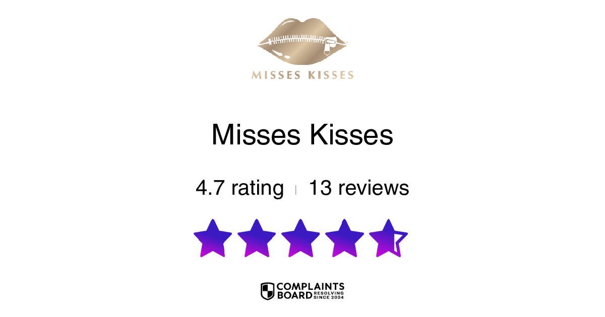 Misses Kisses Reviews  Read Customer Service Reviews of