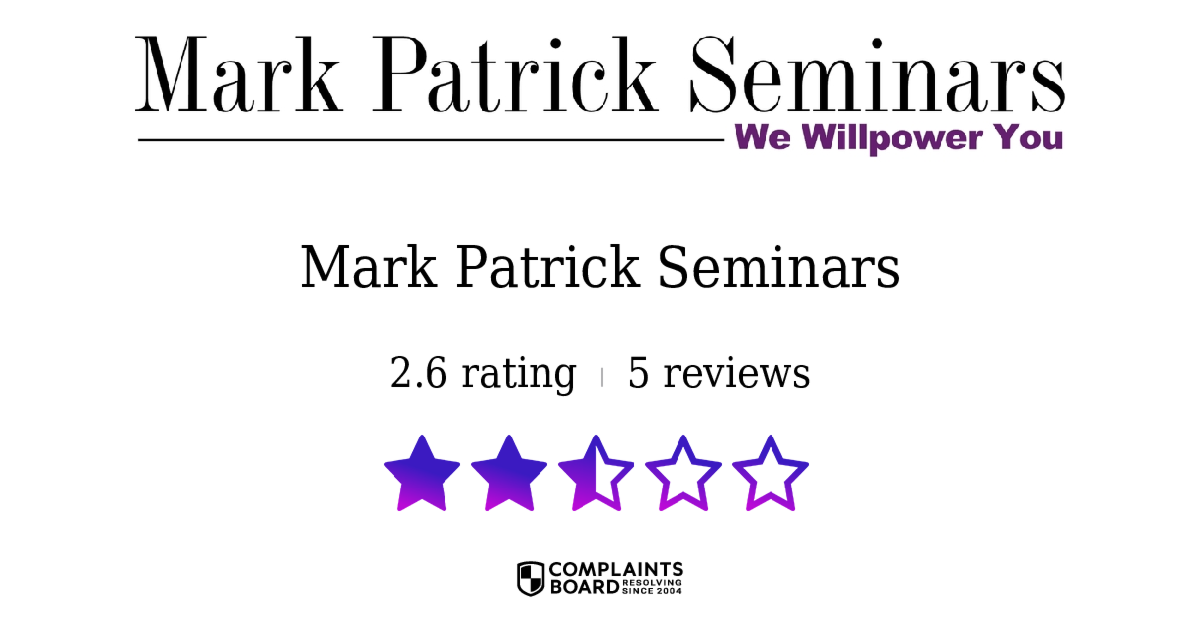 Mark Patrick Seminars Participants Reviews 2025 All You Need to Know