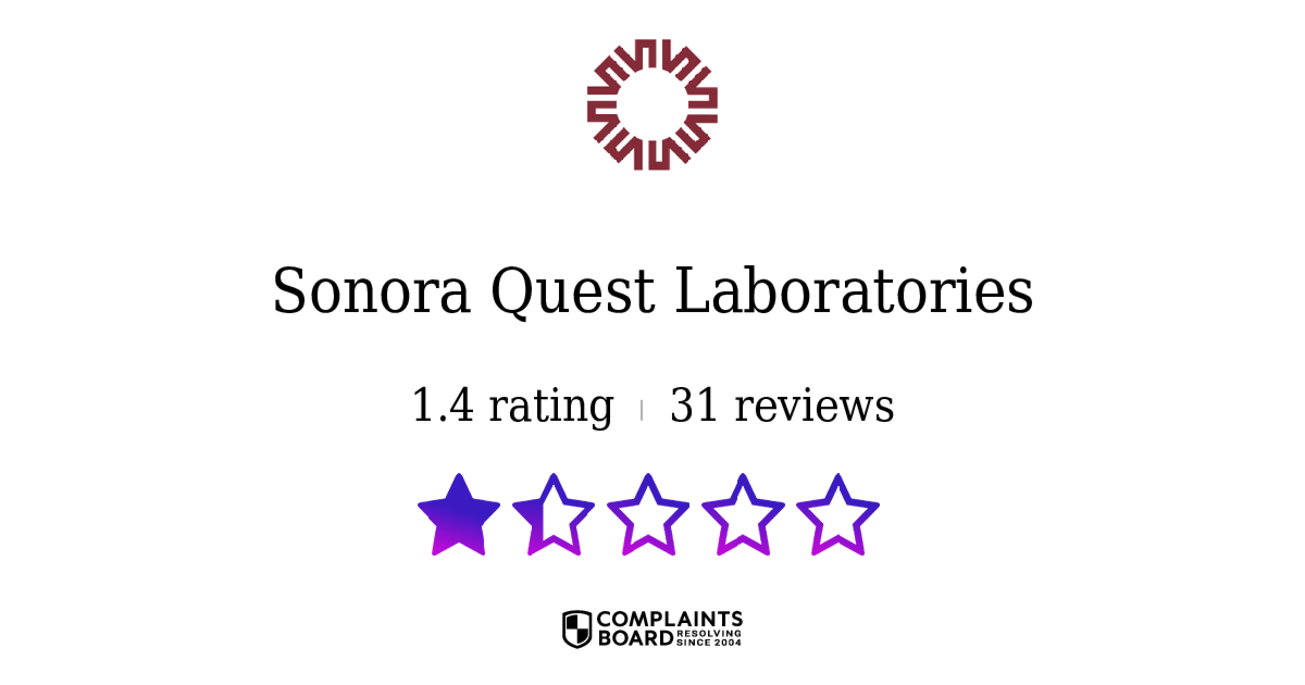 Sonora Quest Laboratories Customer Service Phone, Email, Address