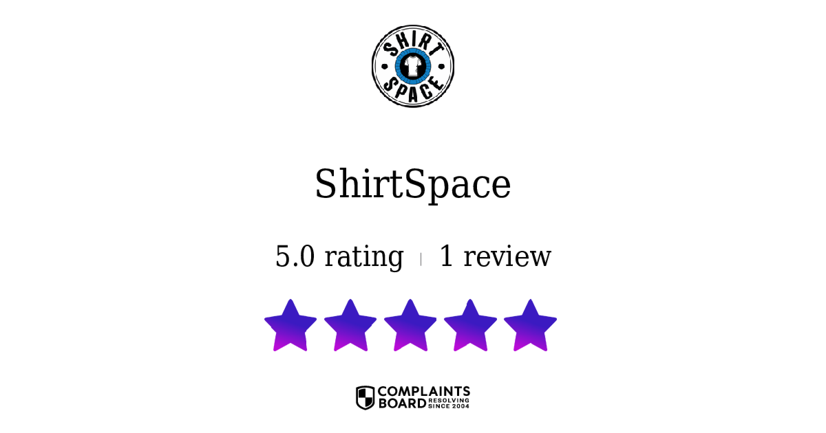 ShirtSpace Reviews 2024 All You Need to Know ComplaintsBoard