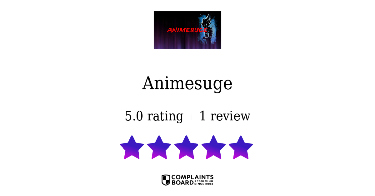 Animesuge Anime Fans Reviews 2024 All You Need to Know ComplaintsBoard