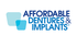 Affordable Dentures & Implants / Affordable Care Logo