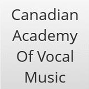 The Canadian Academy of Vocal Music Logo