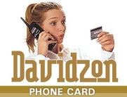 Davidzon Phone Card Logo