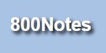 800Notes.com Logo