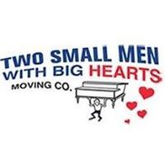 Two Small Men With Big Hearts Moving Logo